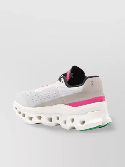 On Sneaker Cloudmster Silver/ivory