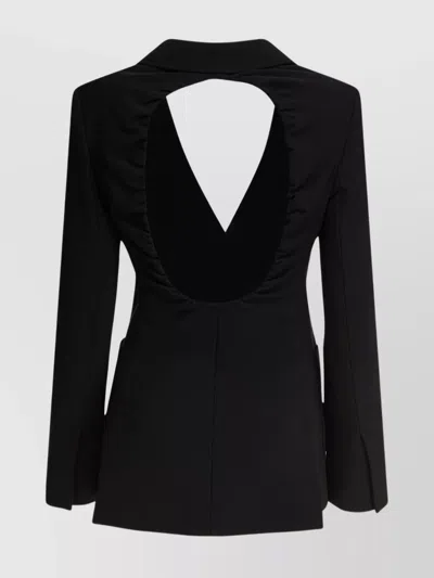 Max Mara Tailored Black Jacket With Classic Lapel
