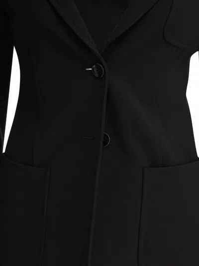 Max Mara Tailored Black Jacket With Classic Lapel