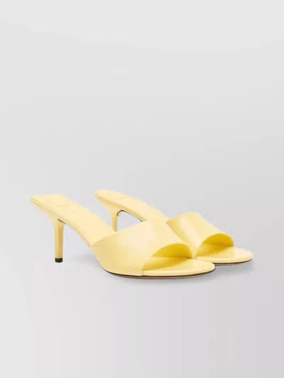 Jacquemus Glossy Kitten Heel Sandals