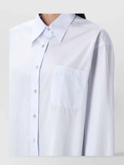 Our Legacy Timeless Shirt With Chest Pocket And Long Sleeves