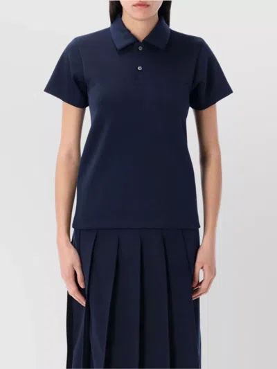 Comme Des Garçons Scuba Polo Shirt
