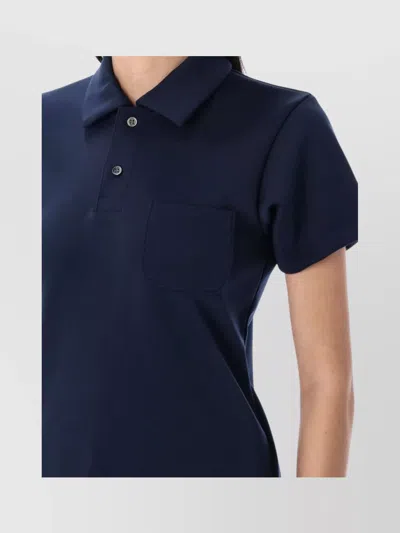 Comme Des Garçons Scuba Polo Shirt
