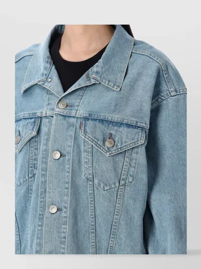 Junya Watanabe Denim Jacket In Blue