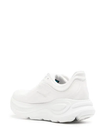 Hoka M Bondi 9 Low-top Sneakers In White