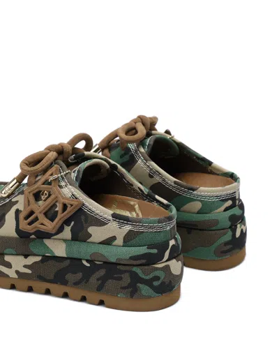 Naked Wolfe Blizzard Genuine Shearling Platform Clog