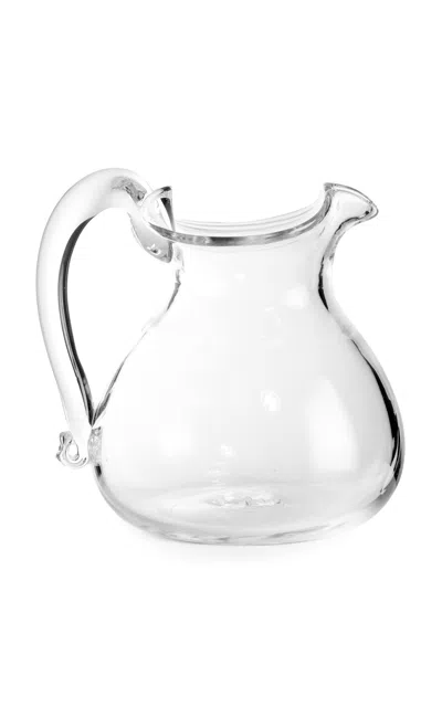 Akua Objects Michele  Murano Glass Jug In Neutral