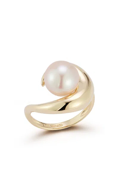 Mateo 14k Yellow Gold Pearl Ring In Yellow