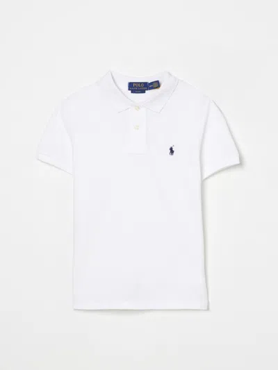 Polo Ralph Lauren Slim Fit Cotton Mesh Polo Shirt In White
