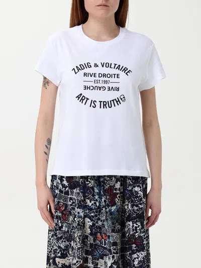 Zadig & Voltaire Walk T-shirt In White