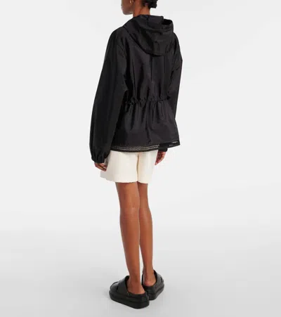 Moncler Rochebonne Taffeta Jacket In Black