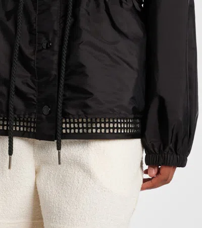 Moncler Rochebonne Taffeta Jacket In Black