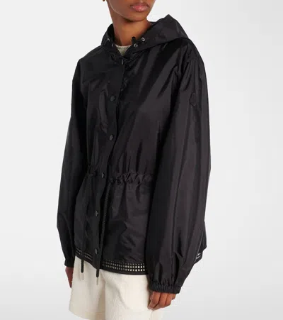 Moncler Rochebonne Taffeta Jacket In Black