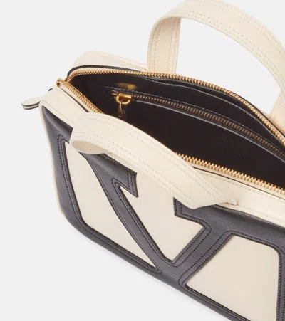 Valentino Small Nappa Leather Top Handle Bag In White