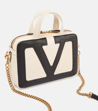 Valentino Small Nappa Leather Top Handle Bag In White