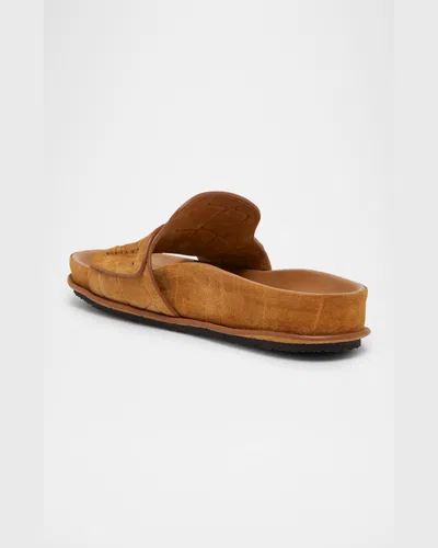 Jacquemus The Cubisto Mules In Camel