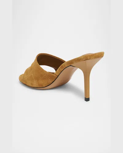Jacquemus Woman Sandals Tan Size 8 Leather In Camel