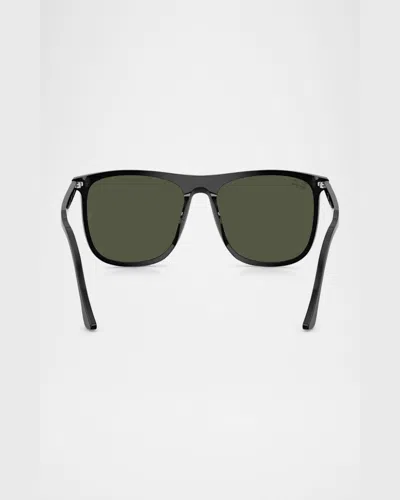 Ray Ban Ray-ban 58mm Rectangular Sunglasses In Black