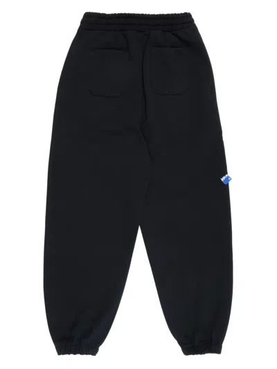 Ader Error Logo-patch Drawstring Track Pants In Black