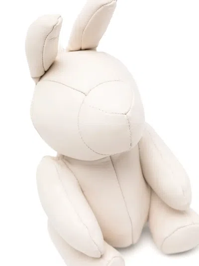 Miharayasuhiro Rabbit Messenger Bag In Neutrals