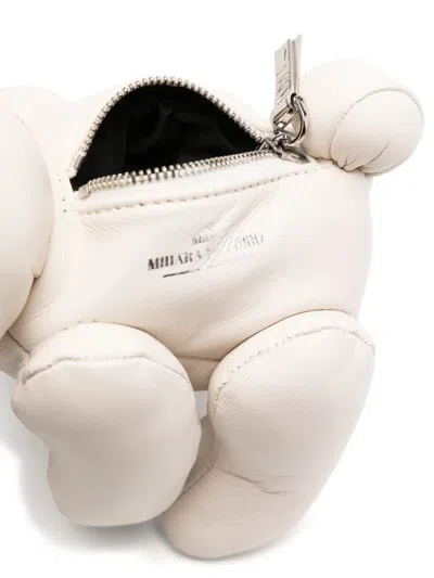 Miharayasuhiro Rabbit Messenger Bag In Neutrals