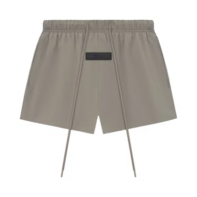Pre-owned Essentials Fear Of God  Running Short 'dust' In Grey