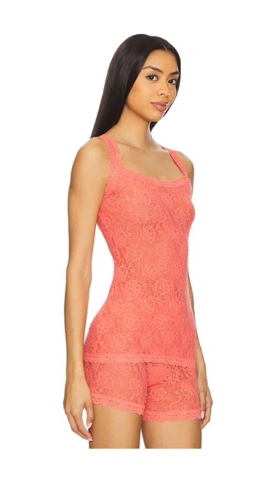 Hanky Panky Signature Lace Classic Unlined Cami In Pink
