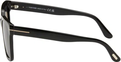 Tom Ford Black Selby Sunglasses In Black