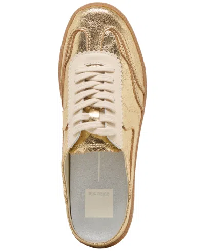 Dolce Vita Women's Notice Slide Mule Sneakers In Gold