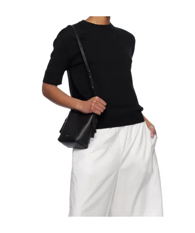 Jil Sander Crew Neck Short-sleeved T-shirt In Black