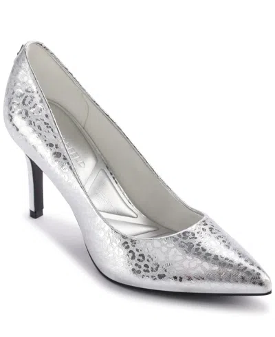 Karl Lagerfeld Women's Royale High Pumps In Silver