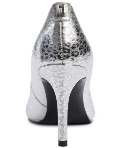 Karl Lagerfeld Women's Royale High Pumps In Silver
