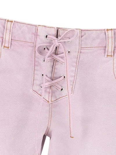 Isabel Marant Vanel Straight-leg Jeans In Pink