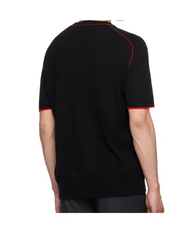 Vivienne Westwood Relaxed Fit Black Merino Wool And Cashmere Sweater In Black