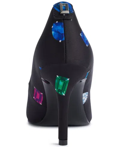 Karl Lagerfeld Women's Royale Jewels High Pumps In Black Multi