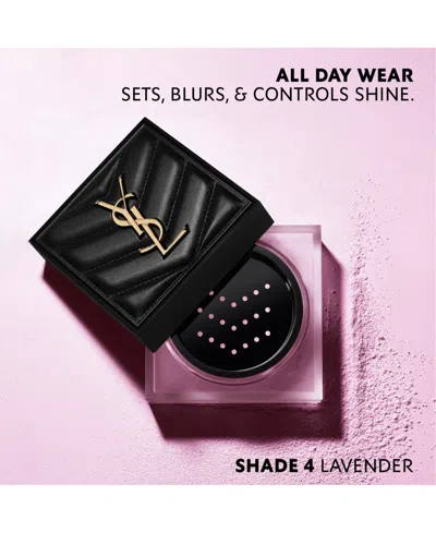 Saint Laurent All Hours Hyper Blur Loose Powder In 4 Lavender