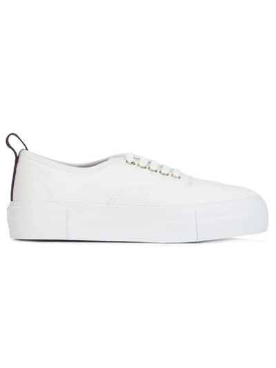Eytys Mother Canvas Trainers In White