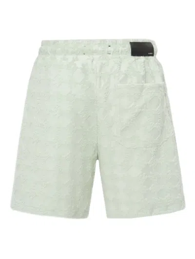 Amiri Ma Quad Cotton-blend Shorts In Grün