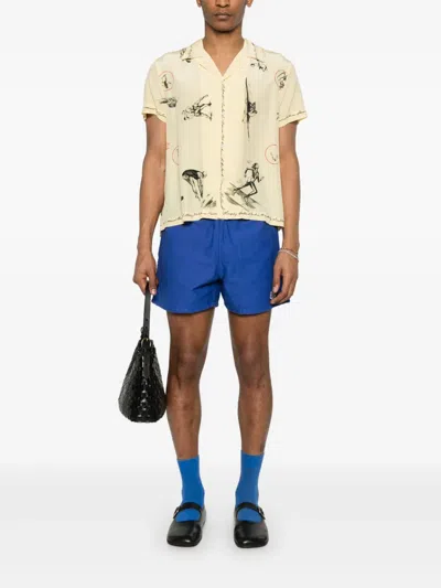 Bode Games Shirt In Gelb