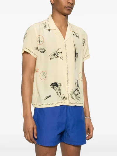 Bode Games Shirt In Gelb