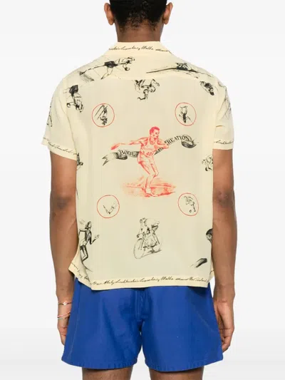 Bode Games Shirt In Gelb