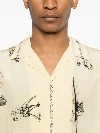 Bode Games Shirt In Gelb