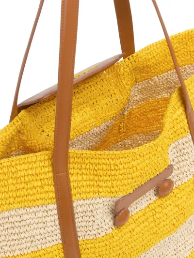 Marni Trunkaroo Tote Bag Multicolor In Yellow