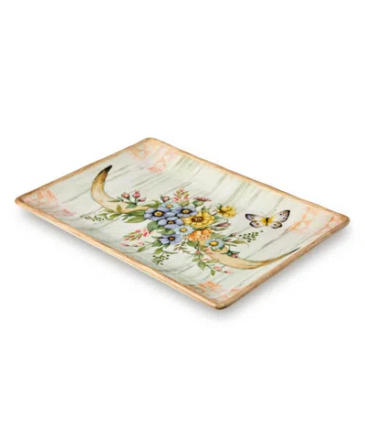 Certified International Rosewood Rectangular Platter In Miscellaneous