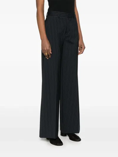 P.a.r.o.s.h Gestreifte Hose In Blau