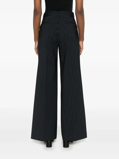 P.a.r.o.s.h Gestreifte Hose In Blau