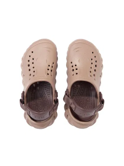 Crocs Boys   Echo Clogs In Brown