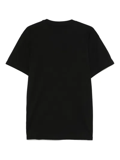 Carhartt T-shirt With Pocket And Heart Patch In Black