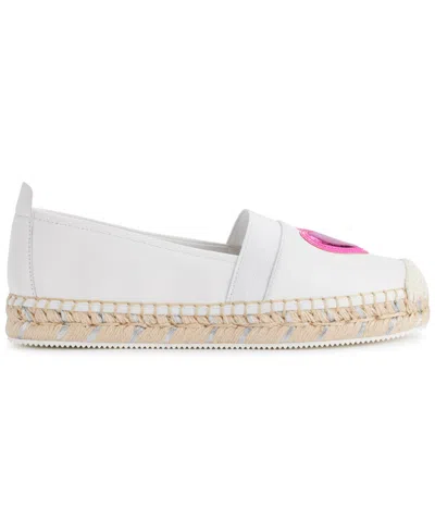 Karl Lagerfeld Women's Manika Heart Espadrilles In Bright White