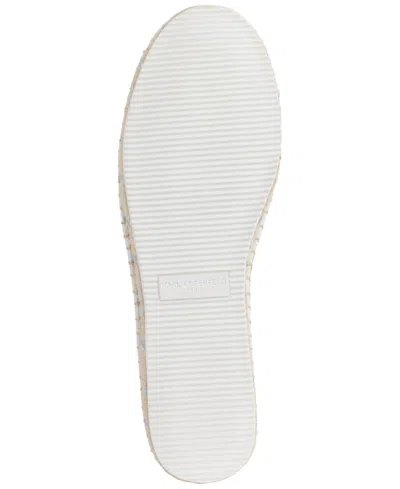 Karl Lagerfeld Women's Manika Heart Espadrilles In Bright White